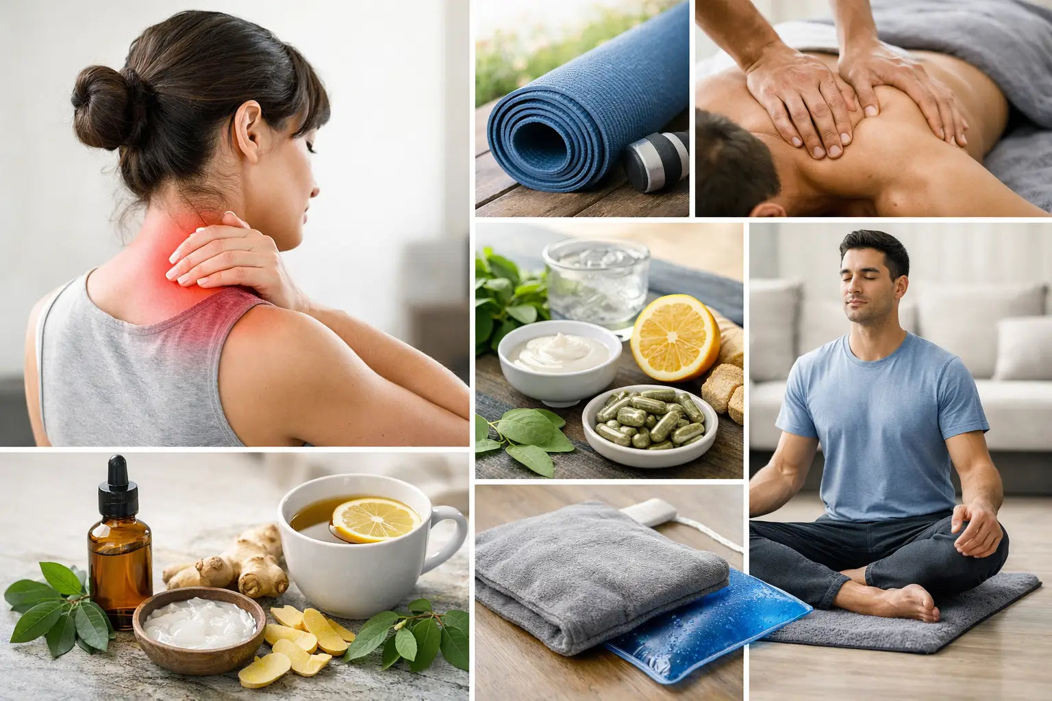 8 Remedies for Shoulder Pain and Neck Tension