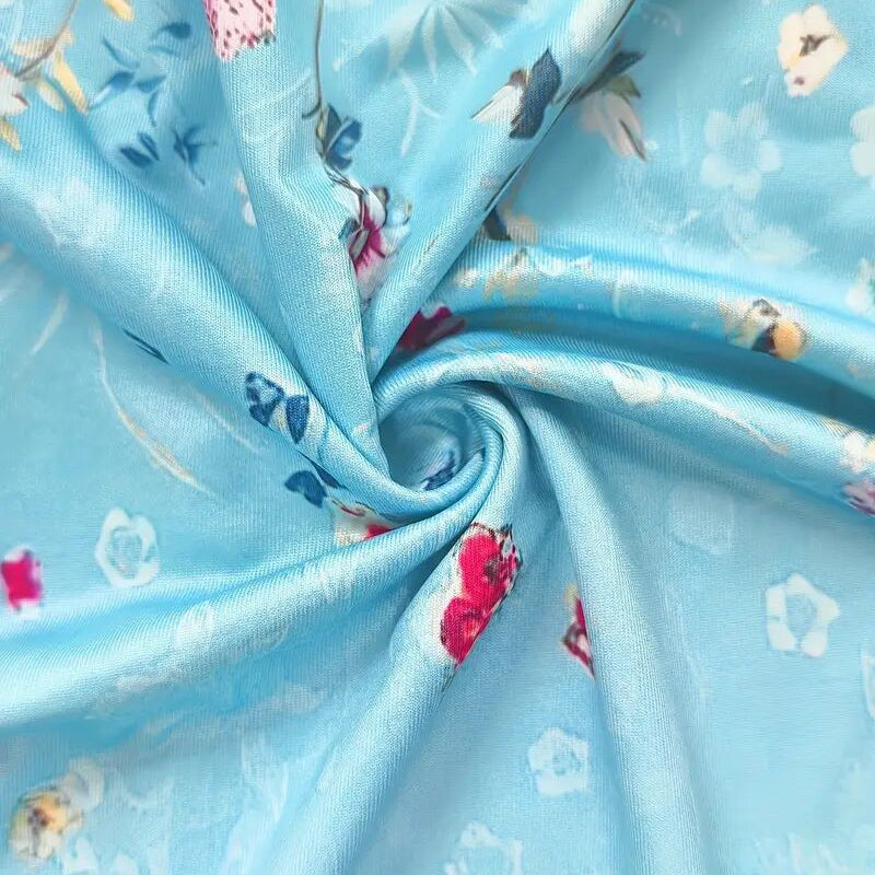 Marigold Floral Boho Sundress detail