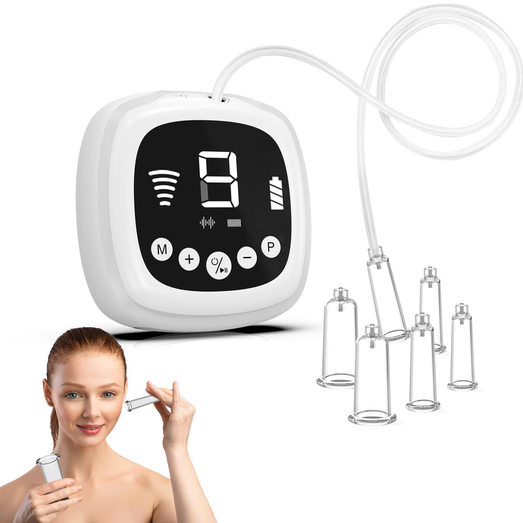 Electric Facial Cupping Gua Sha Set