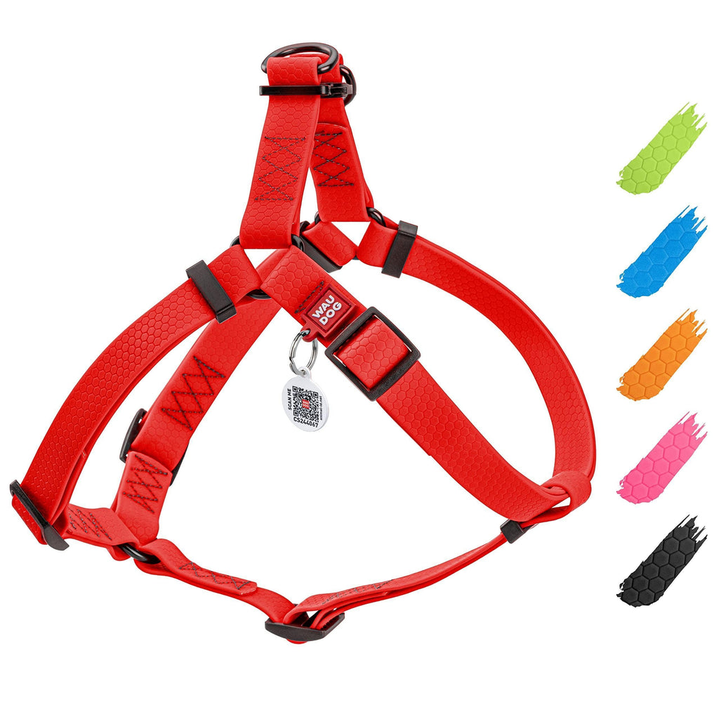 Waterproof Dog Harness Red