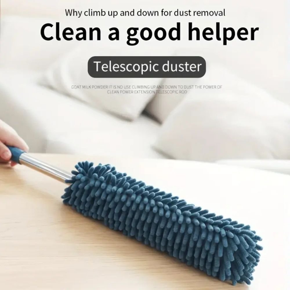 Telescopic Chenille Duster