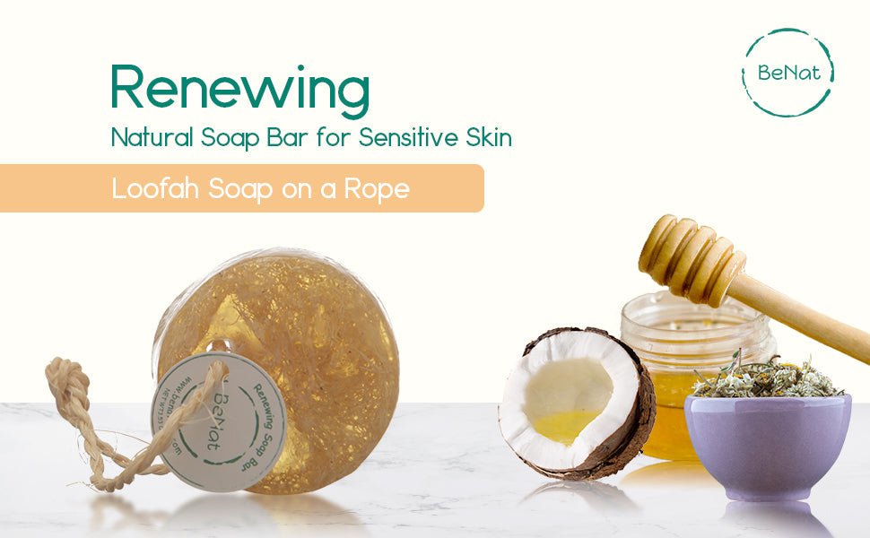 BeNat Chamomile Honey Soap Bar