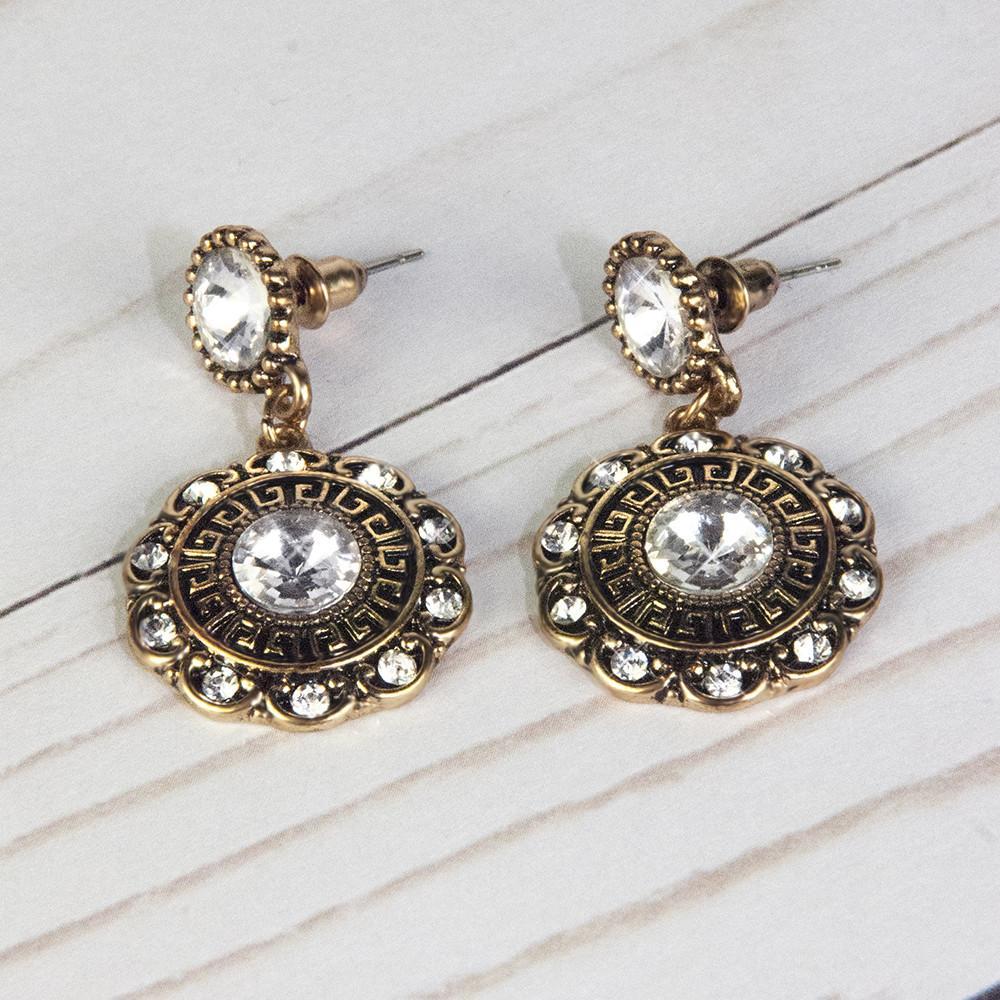 Bloom Earrings Clear