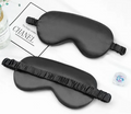 Fleur Silk Sleep Mask — Double-Sided Blackout