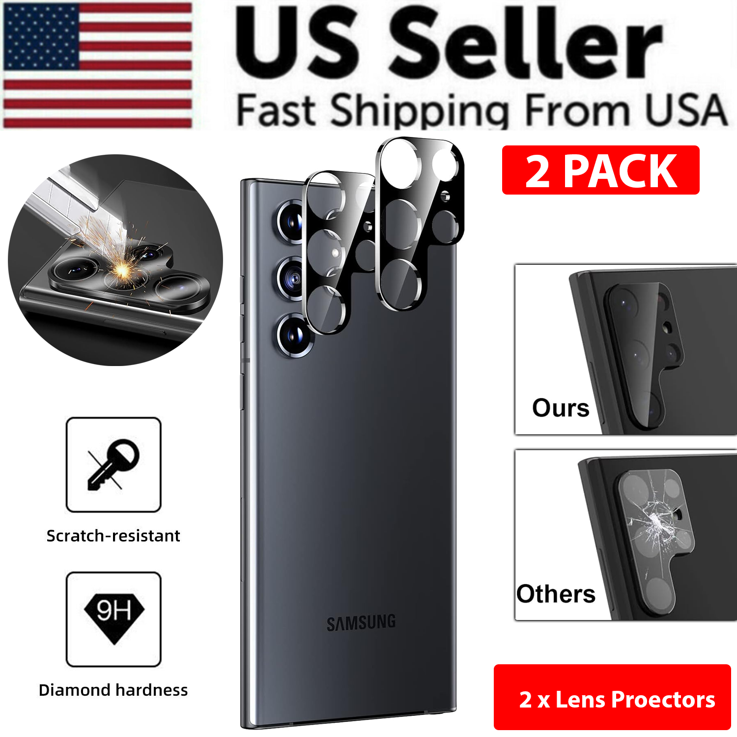 Samsung Tempered Glass Screen Protector