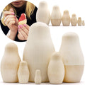 DIY Blank Nesting Dolls 6 Piece
