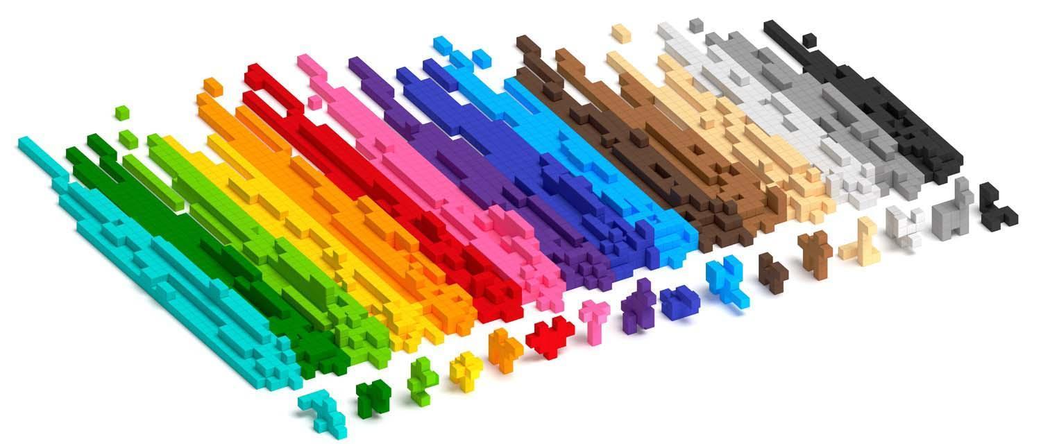 PIXIO Mini Safari Magnetic Blocks — 137 Pieces