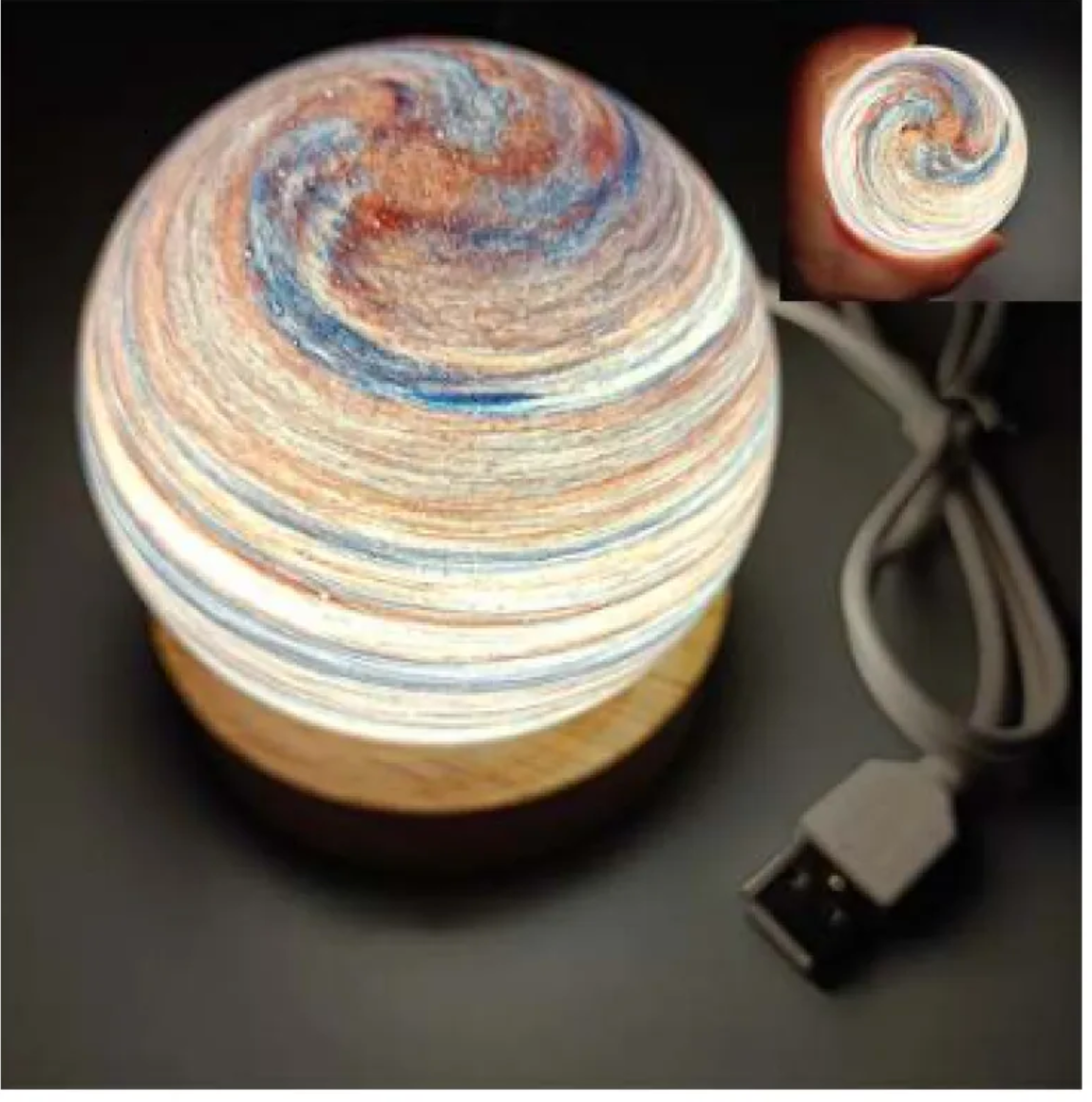 Lantern Sunset Table Lamp