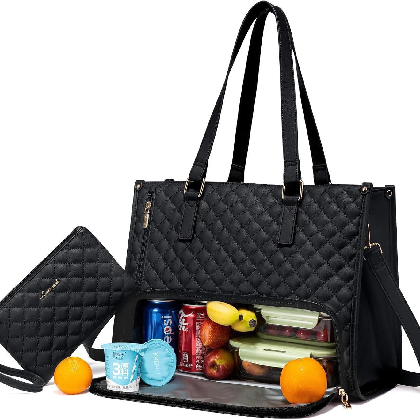 Insulated Lunch Tote Bag