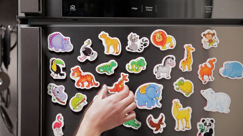 Zoo Animal Foam Fridge Magnets
