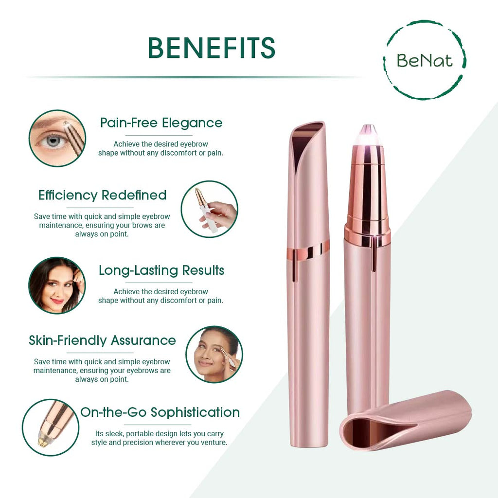 Rechargeable Facial Hair Remover Set