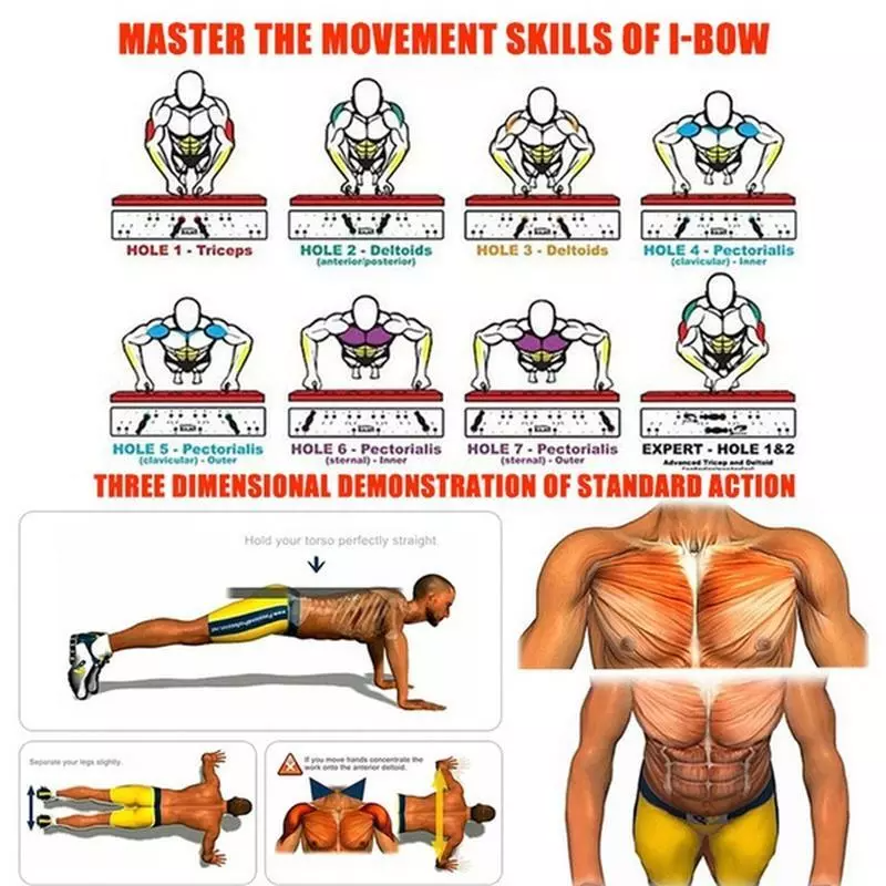 Push Up Rack Board 28 In 1
