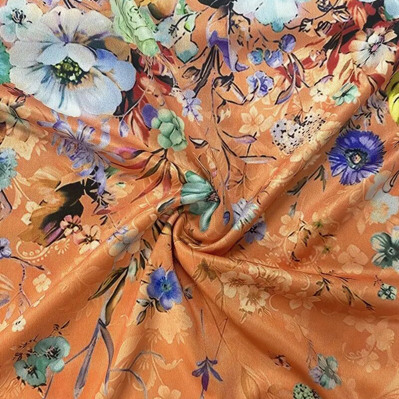 Marigold Floral Boho Sundress detail
