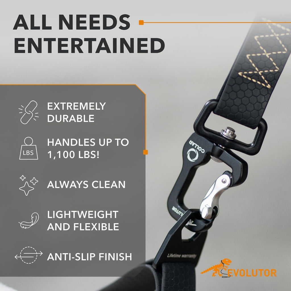 Heavy Duty Dog Leash Black