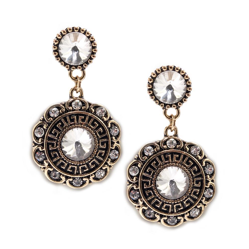 Bloom Earrings Clear