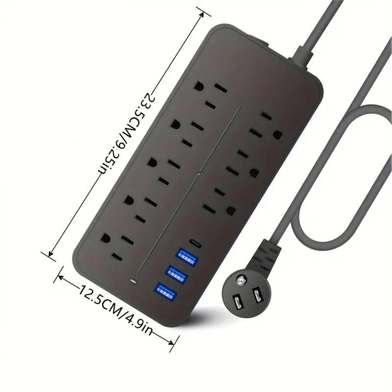 Power Strip Surge Protector 8 Outlets