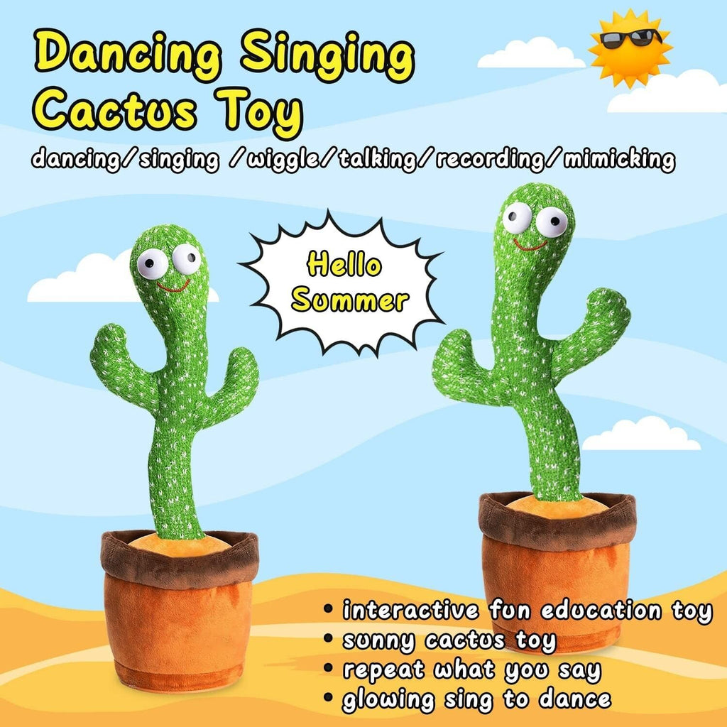 Dancing Cactus Plush Toy