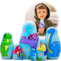 Dinosaur Nesting Dolls 7 Piece