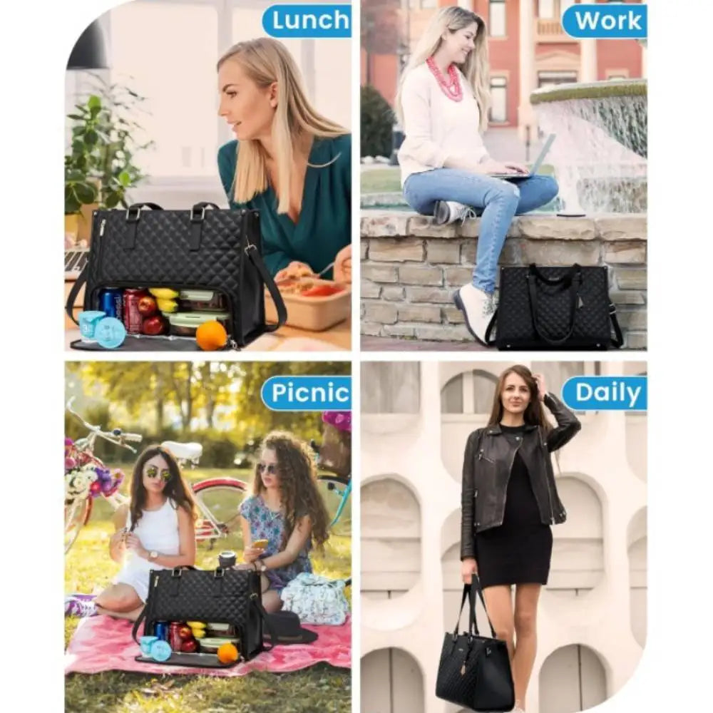 Insulated Lunch Tote Bag