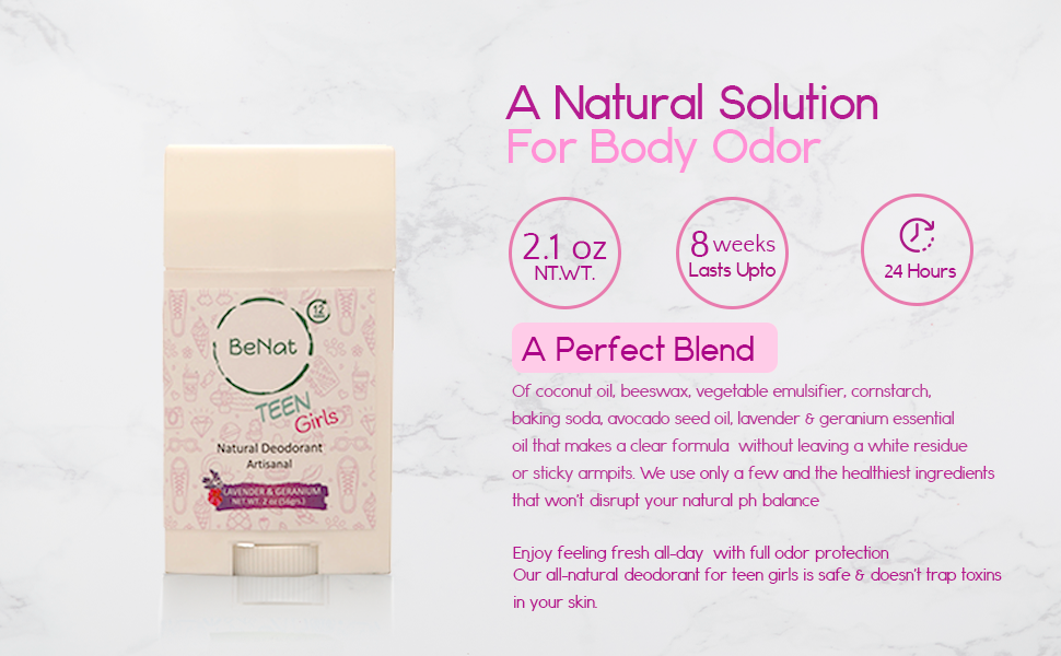 Natural Deodorant For Kids