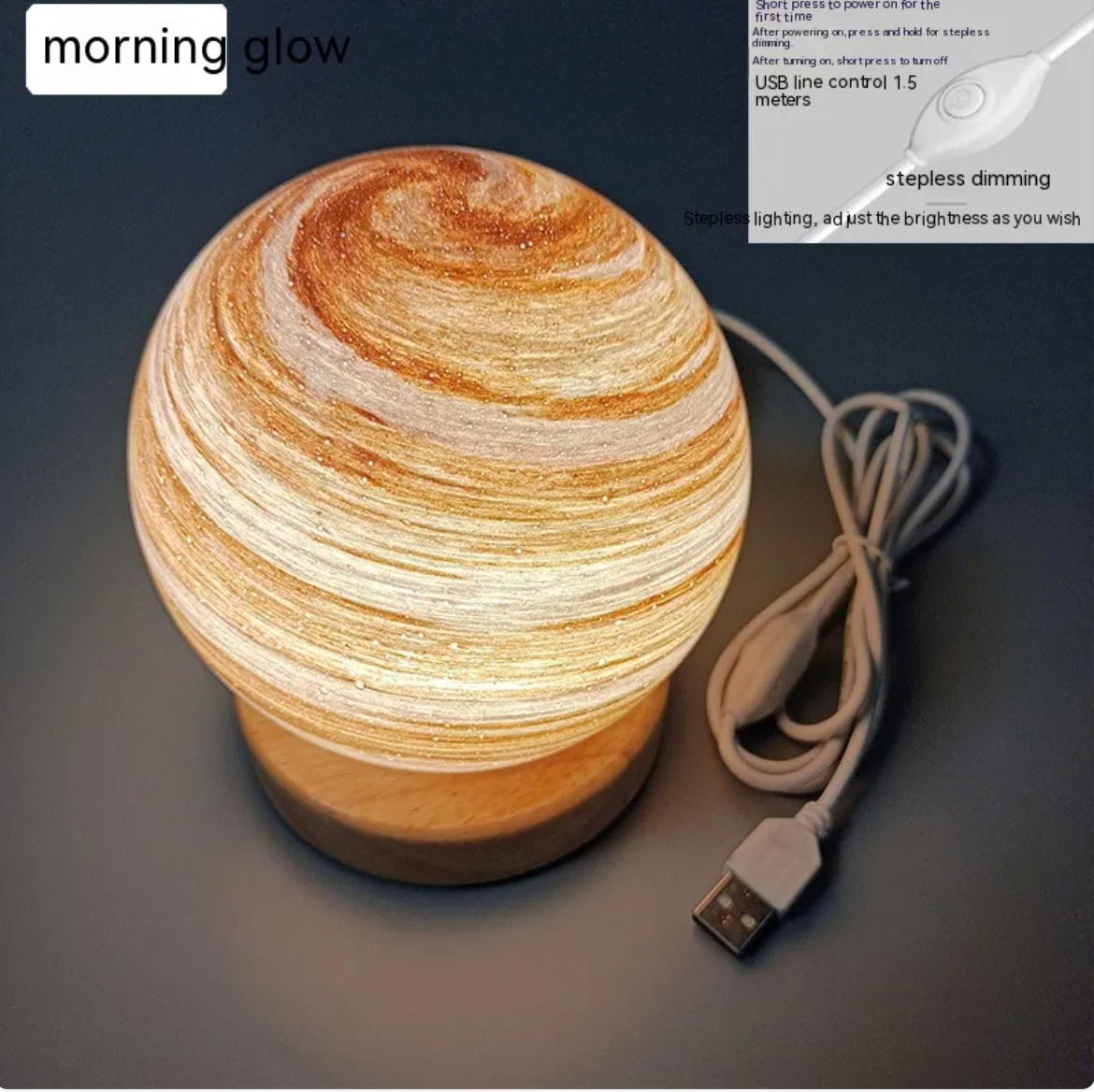 Lantern Sunset Table Lamp