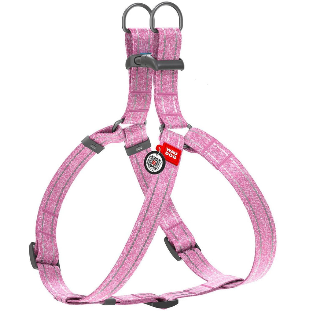 Soft Cotton Dog Harness Pink