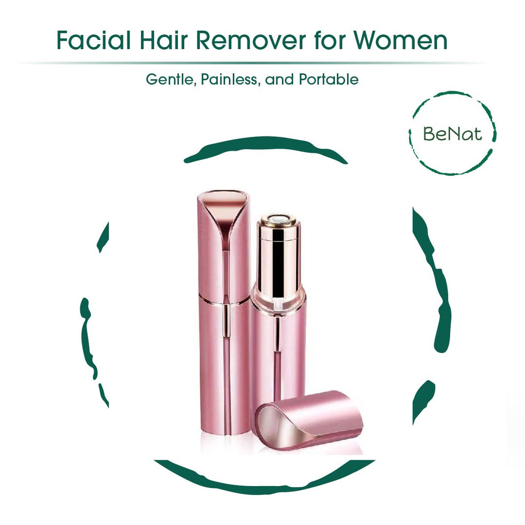 Rechargeable Facial Hair Remover Set