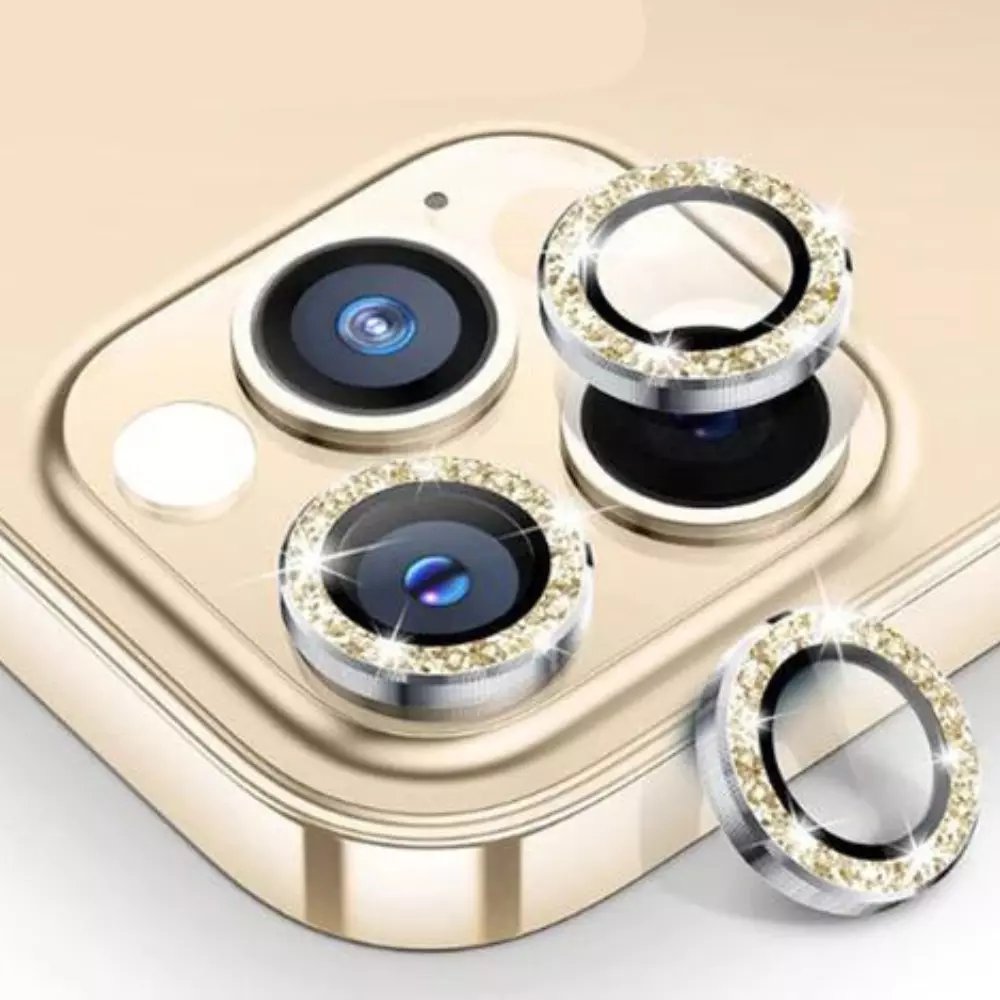 Glitter iPhone 15 Camera Protector