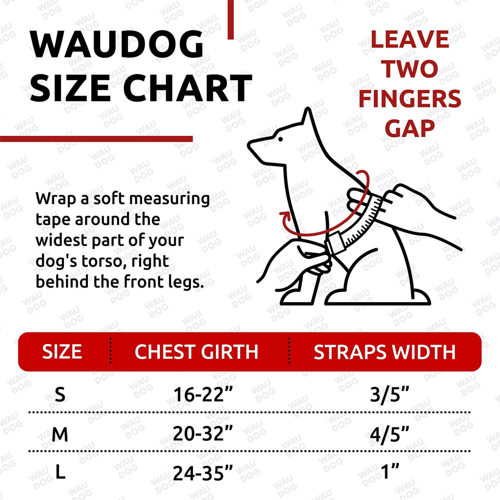 Waterproof Dog Harness Red