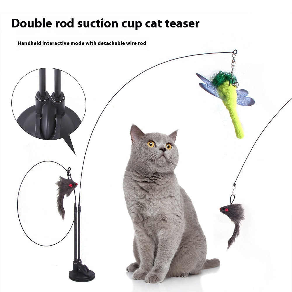 Suction Cat Teaser Toy