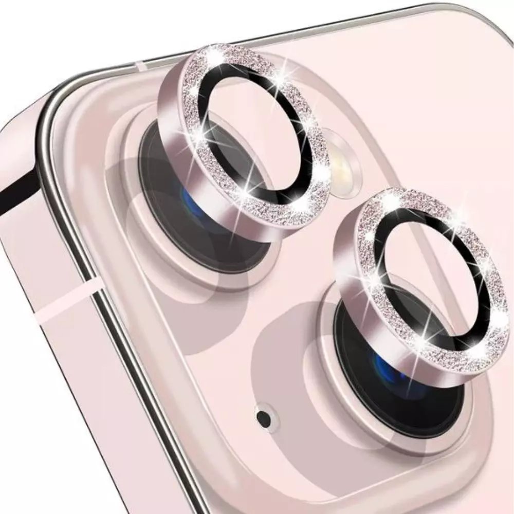 Glitter iPhone 15 Camera Protector