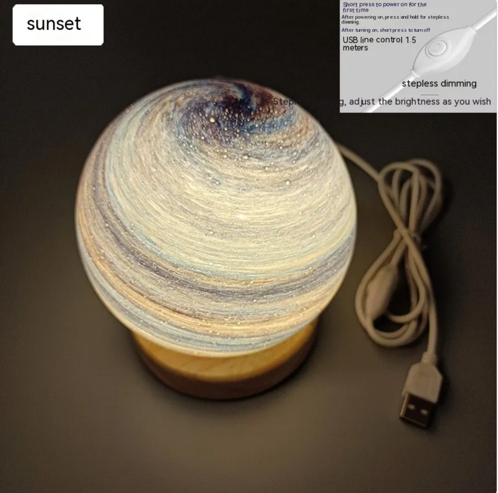Lantern Sunset Table Lamp
