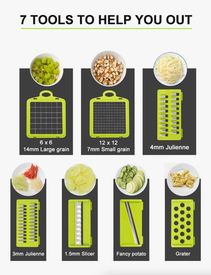 15-In-1 Vegetable Chopper