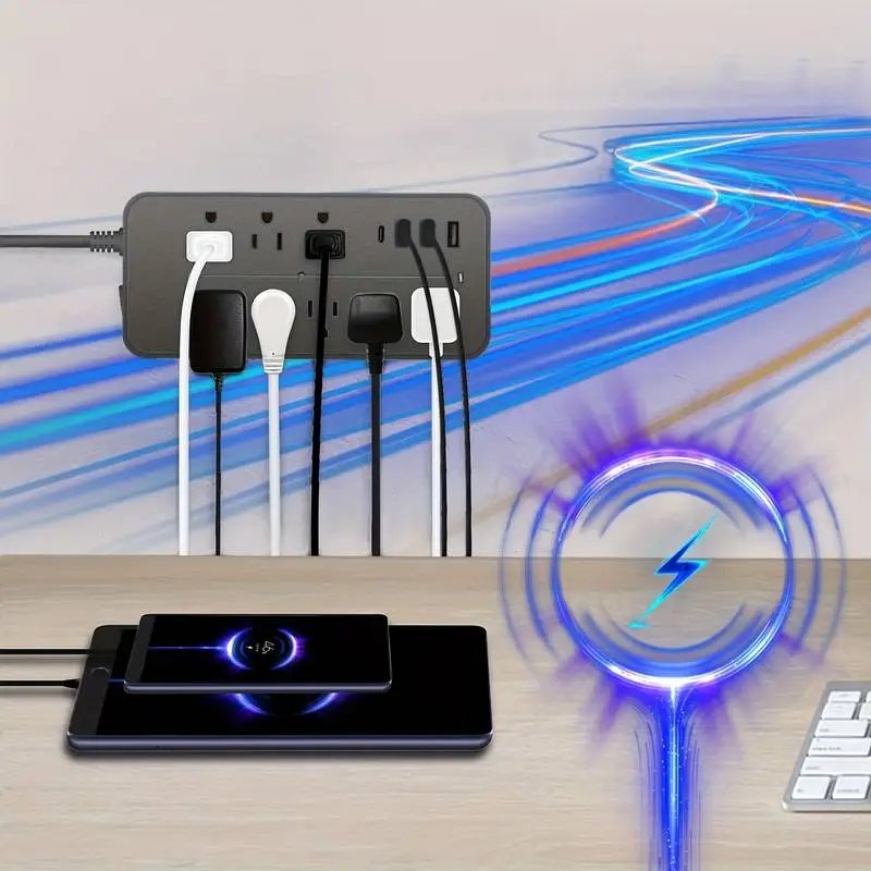Power Strip Surge Protector 8 Outlets