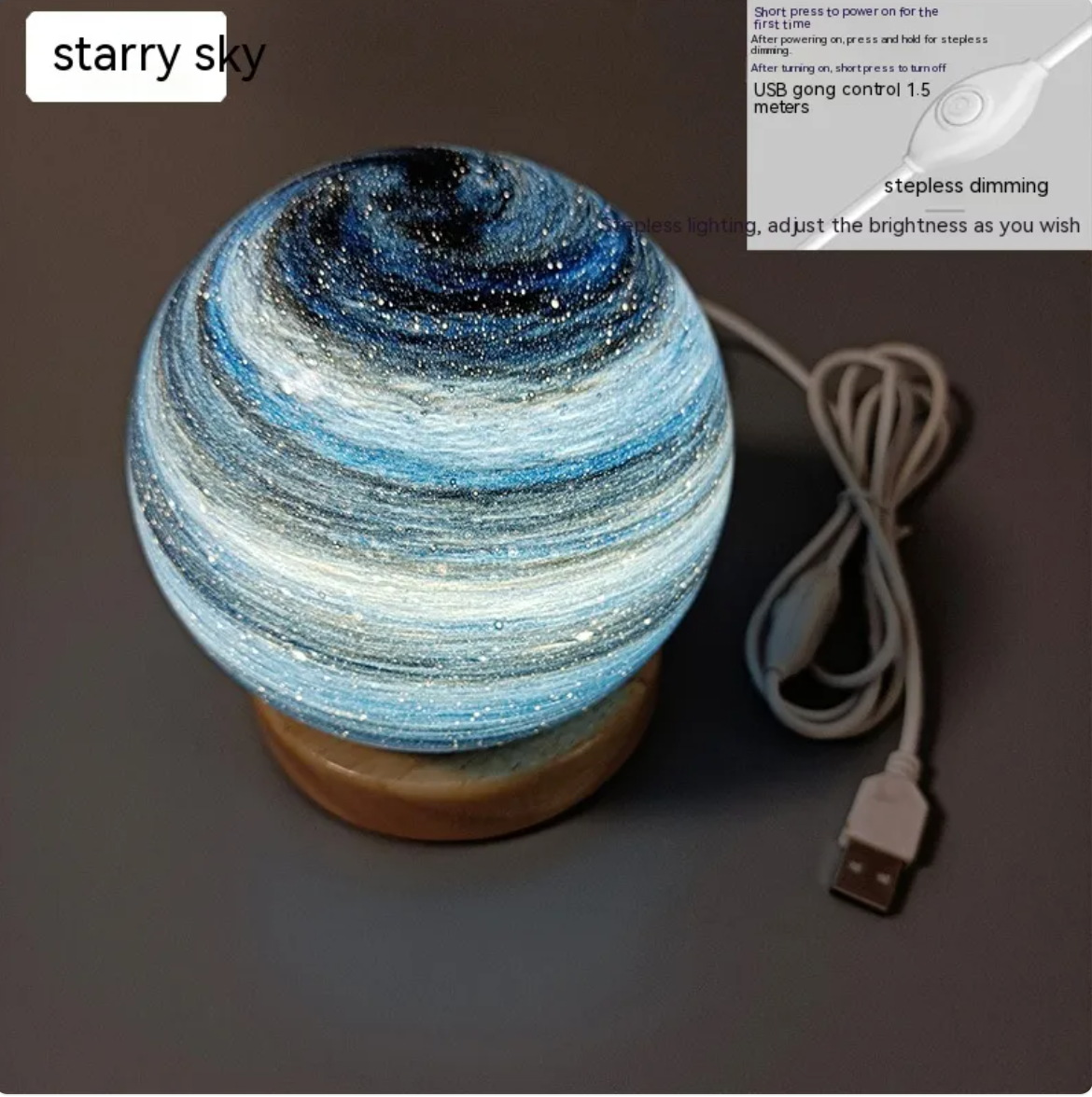 Lantern Sunset Table Lamp