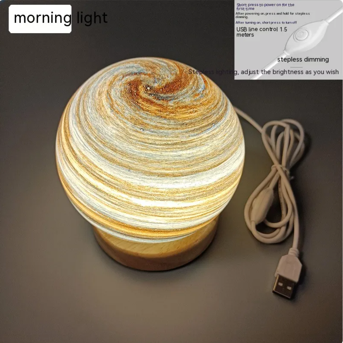 Lantern Sunset Table Lamp