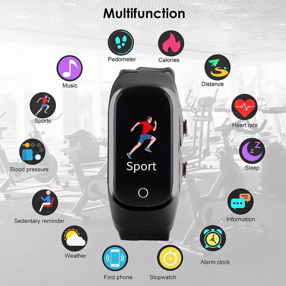 2-In-1 Smartwatch Earbuds Combo
