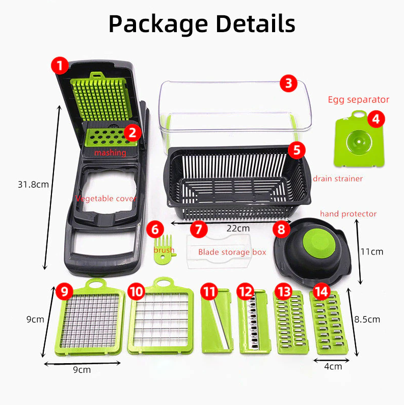 15-In-1 Vegetable Chopper