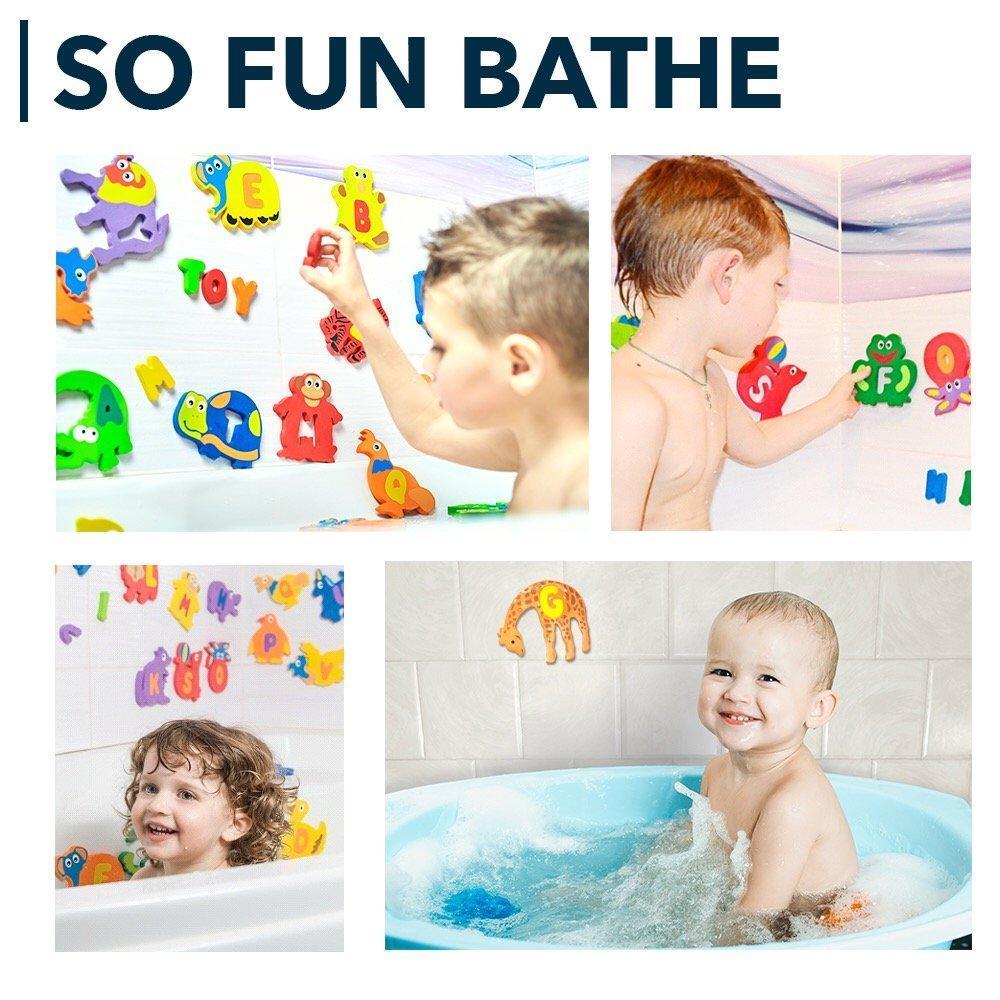 Alphabet Foam Bath Toys 52 Pcs