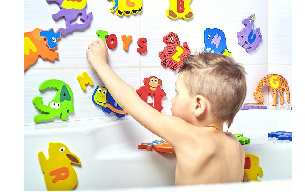 Alphabet Foam Bath Toys 52 Pcs