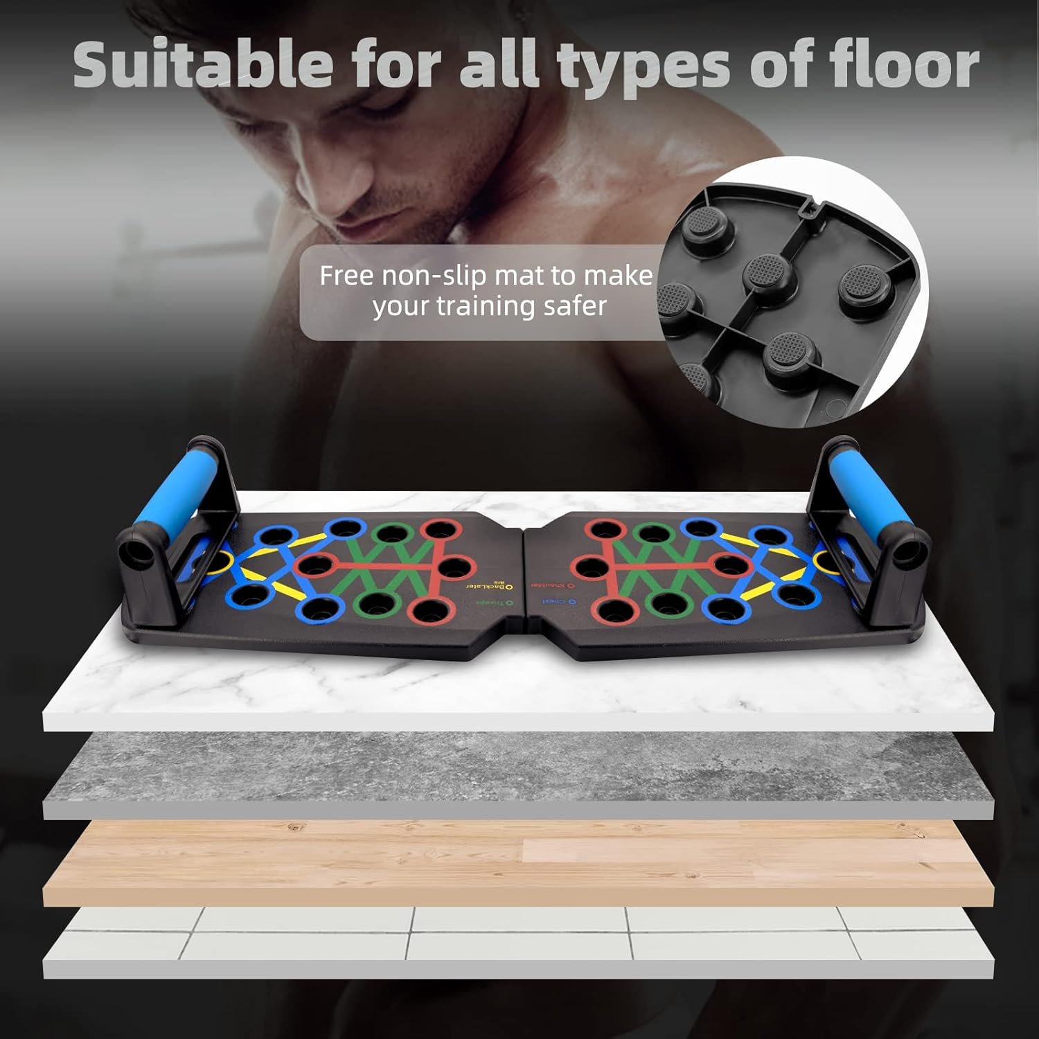 Push Up Rack Board 28 In 1