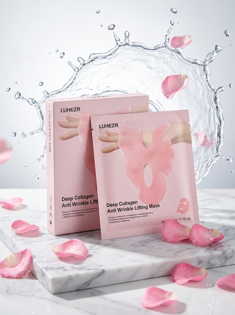 Fleur Collagen Glow Sheet Masks — K-beauty editorial