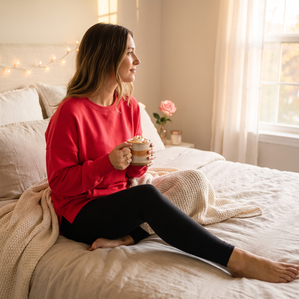 Fleur Fleece Boyfriend Sweatshirt - Fleur