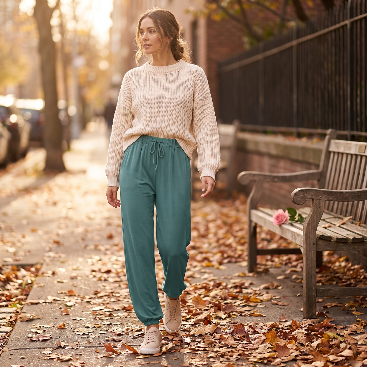 Fleur Soft Drawstring Pocket Pants - Fleur